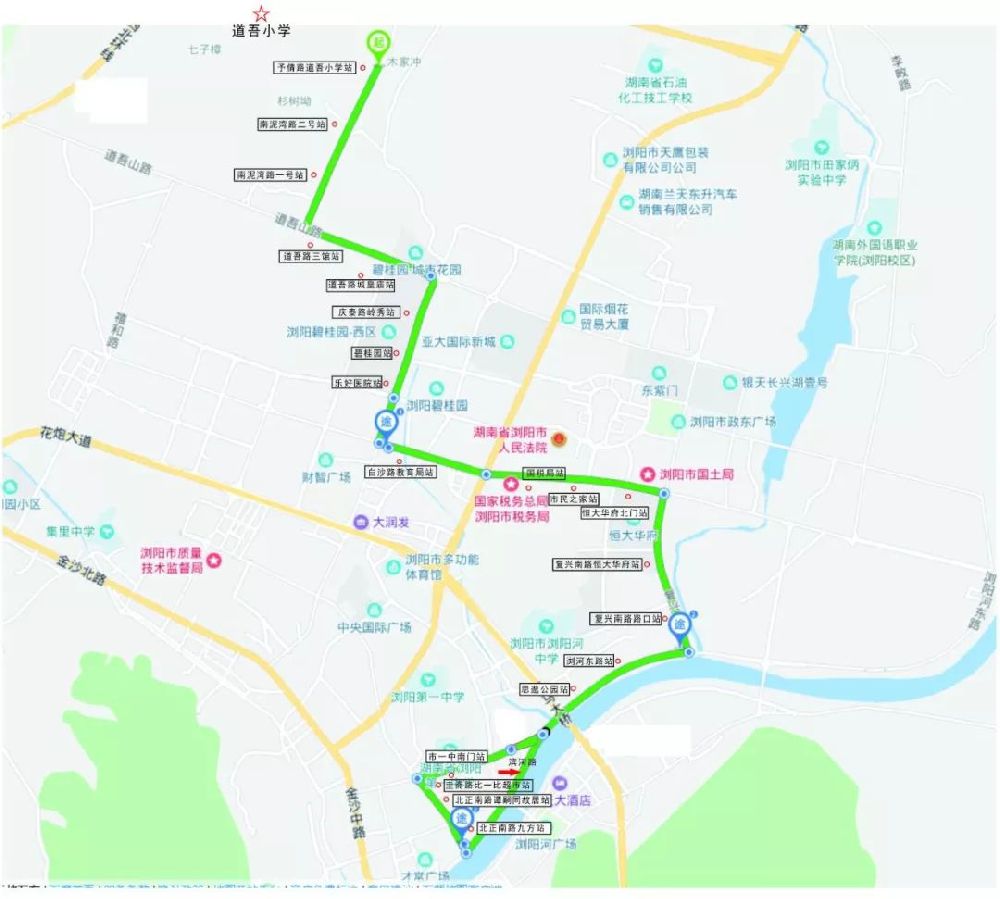 长沙浏阳27路、28路公交即将开通