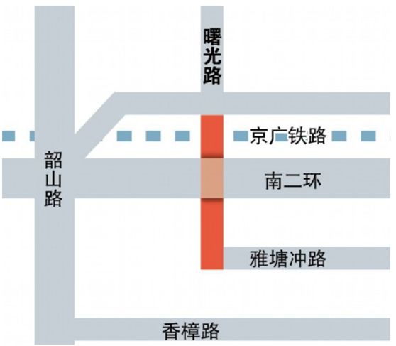 长沙曙光路全线拉通