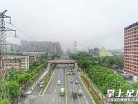 长沙黄兴大道全线通车 改造后为双向8车道加4条辅道