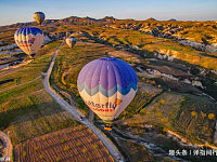 土耳其浪漫之旅，乘坐热气球俯瞰旷世奇景，美如人间仙境
