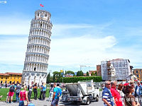 意大利最奇葩建筑，摇摇欲坠800年的危楼，却成最火旅游地标