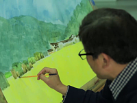 世界看湖南丨儿时最喜欢的水彩画，没你想象的那么简单