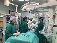 湘雅医院探索机器人手术结合日间手术切除肺肿瘤
