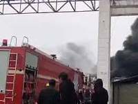 突发！今日中午，长沙汽车南站过渡站内一仓库突发大火，浓烟冲天！