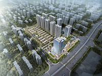 
长沙县㮾梨街道紫鑫中央广场预计2021年12月完工

