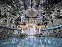婚礼堂发布：层高8米穹顶设计，宿州一站式宴会酒店