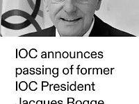 国际奥委会前主席雅克·罗格去世，曾盛赞北京奥运会真正的无与伦比
