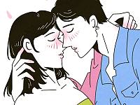 接吻时，女生有哪些生理反应？一组漫画揭秘，男人可别不懂！