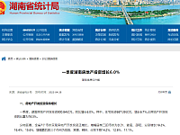 最新出炉！一季度湖南省商品房销售面积同比下降9.7%！